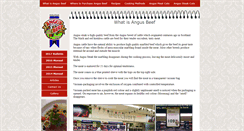 Desktop Screenshot of angusbeef.co.za